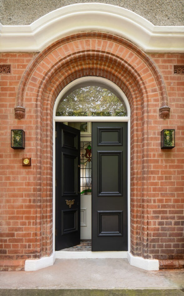 Renovated Belfast home blending traditional architecture with modern family living spaces — architectural photography UK.